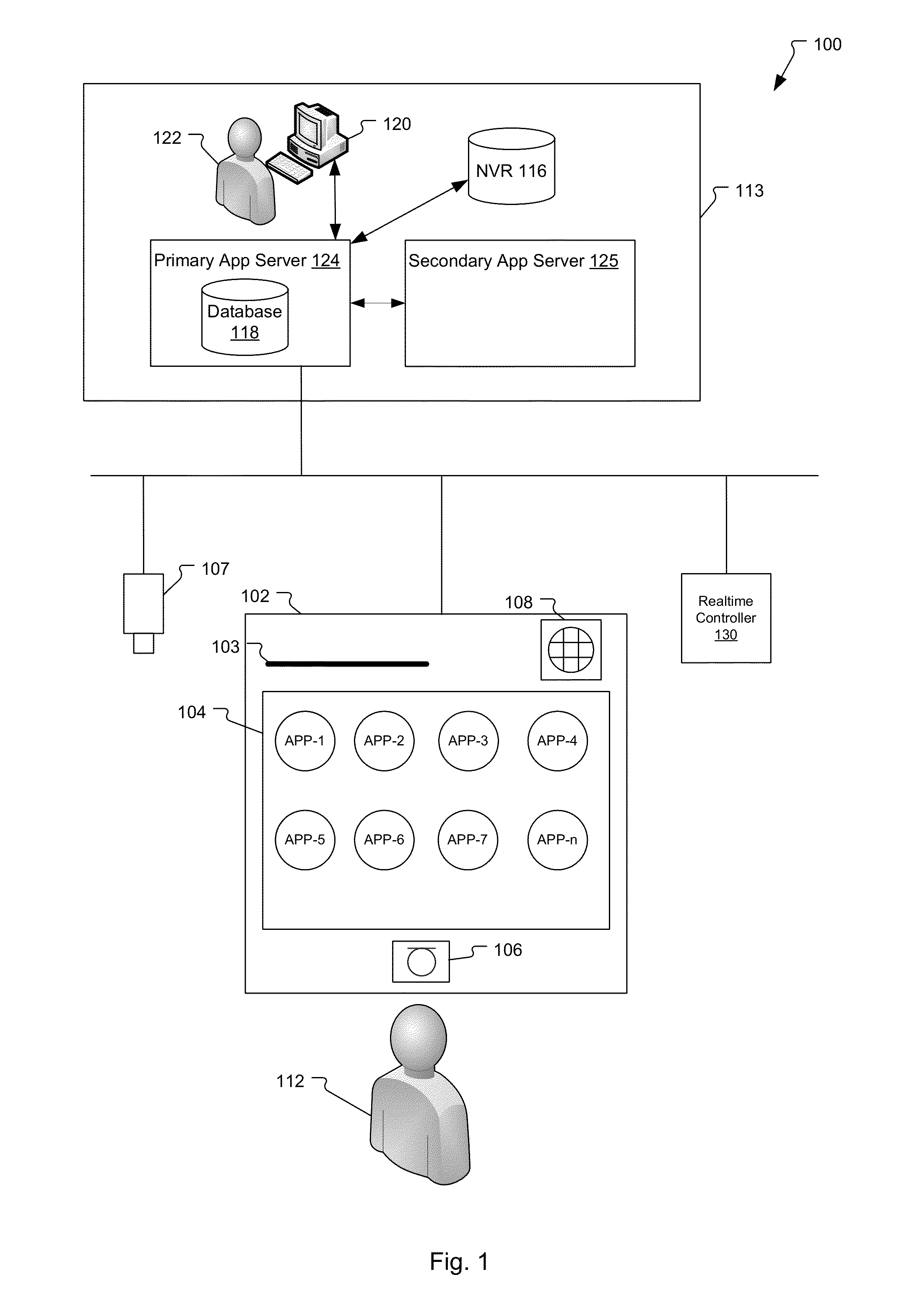 Access control reader enabling remote applications