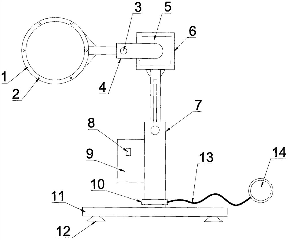 A basketball training teaching device