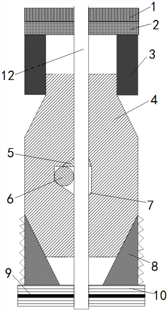 A bridge plug for ball-free fracturing