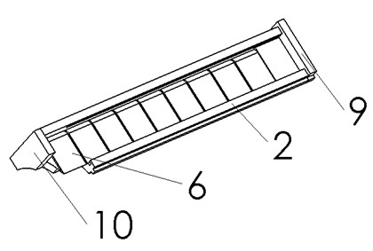 Automatic assembling work head device of curved-surface magnet of voice coil motor