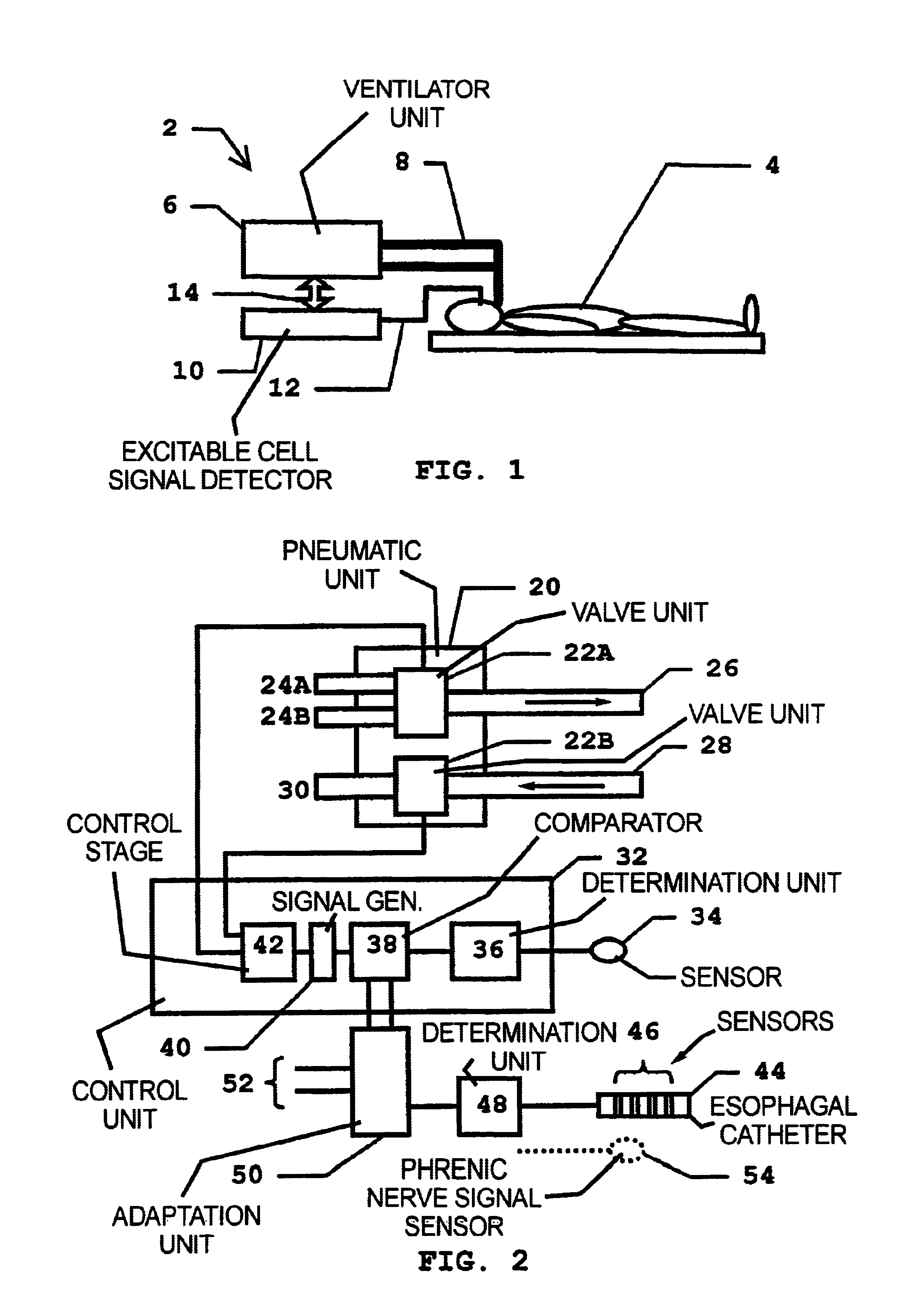 Method for adaptive triggering of a breathing device, and breathing device with adaptive triggering