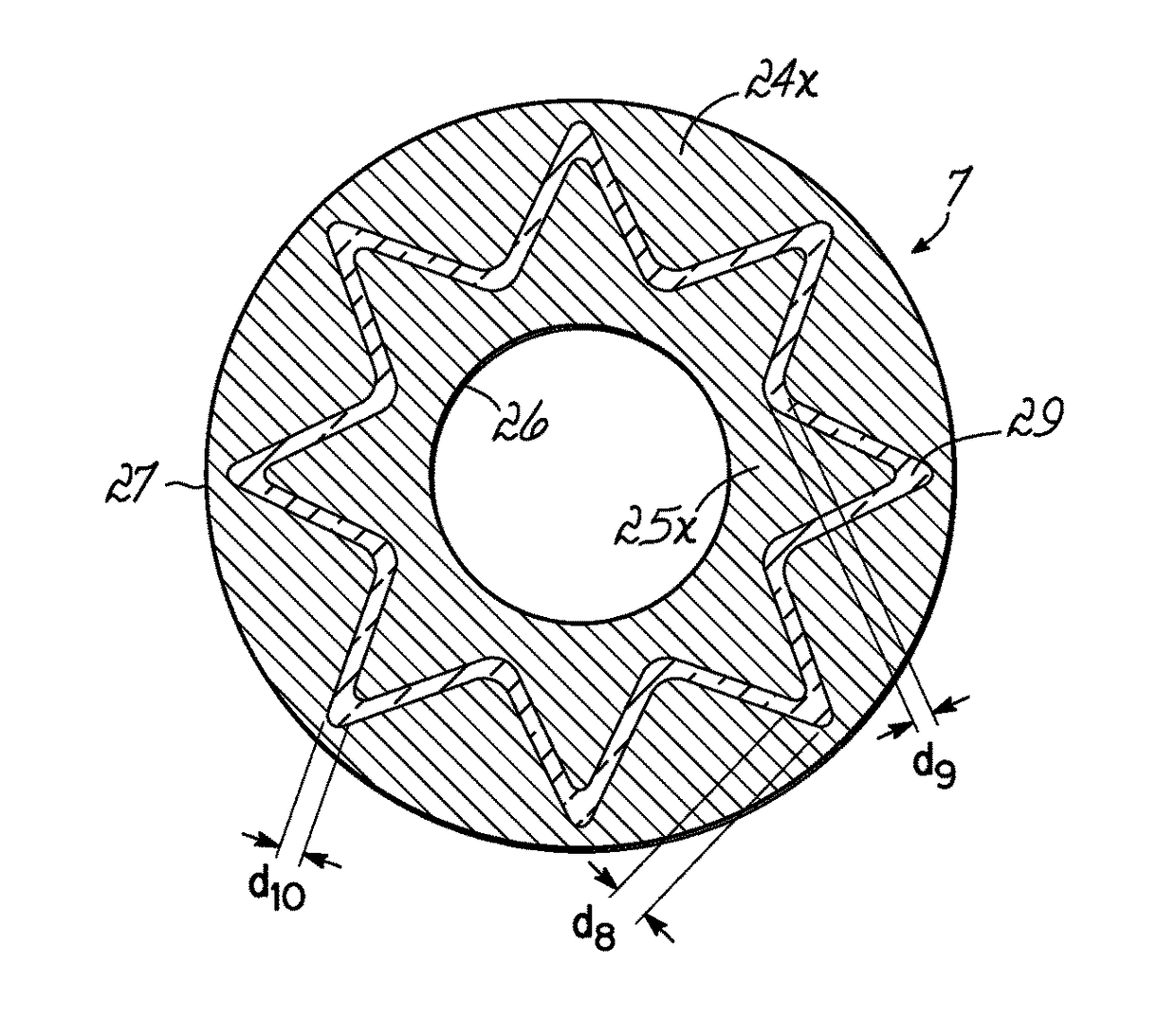 High voltage fringe-effect capacitor