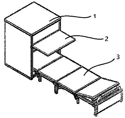 Intelligent sharing accompanying bed