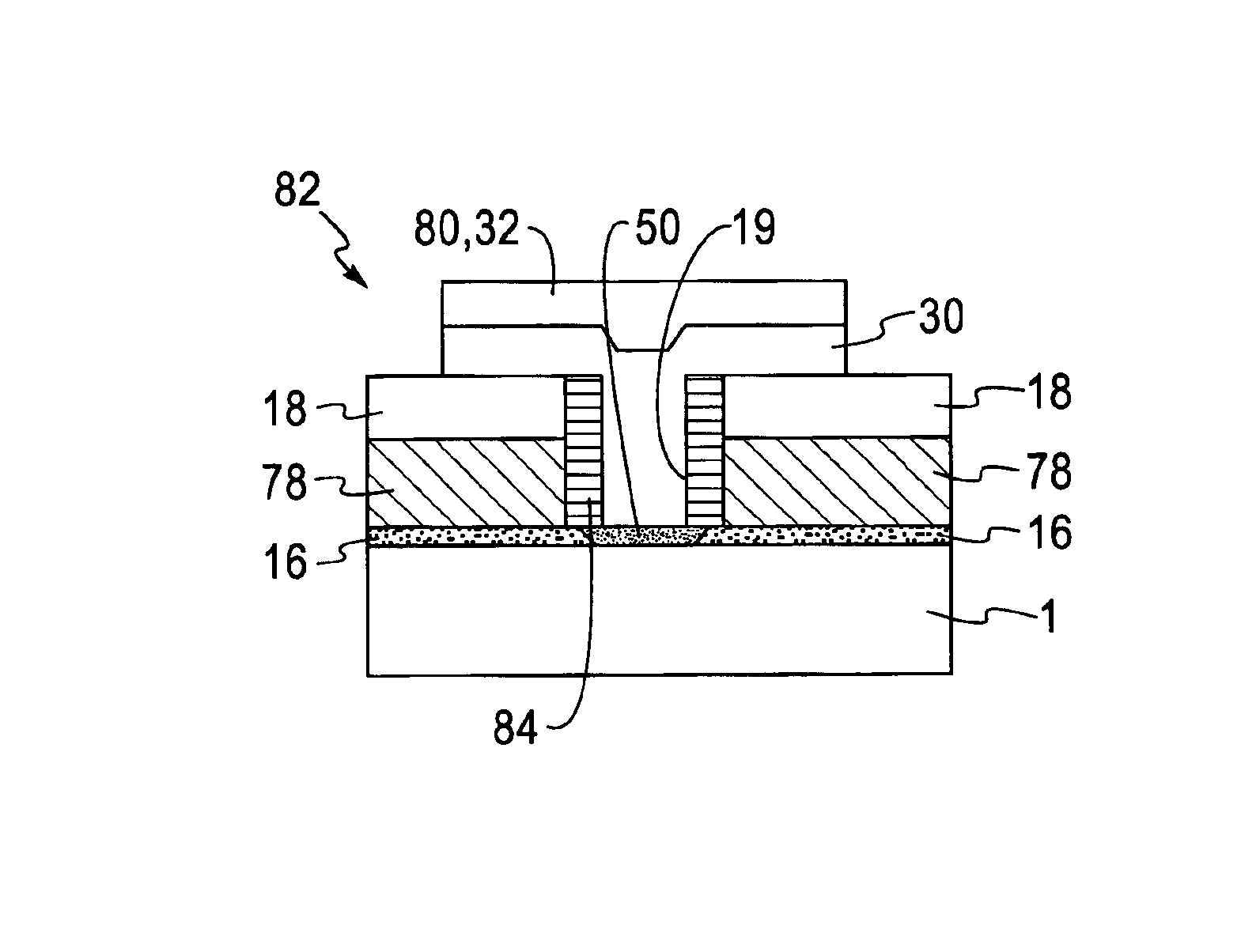 Scalable MOS field effect transistor