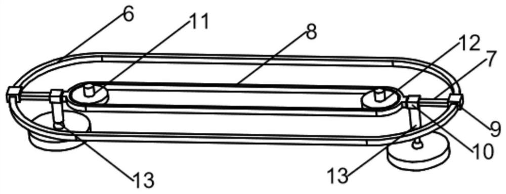 A dynamic wireless charging receiving device for electric vehicles