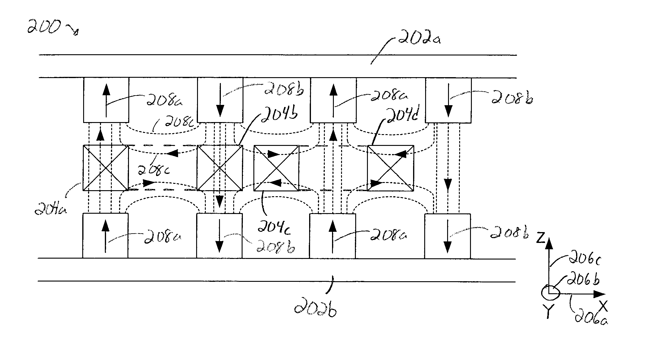 Split Coil Linear Motor for Z Force