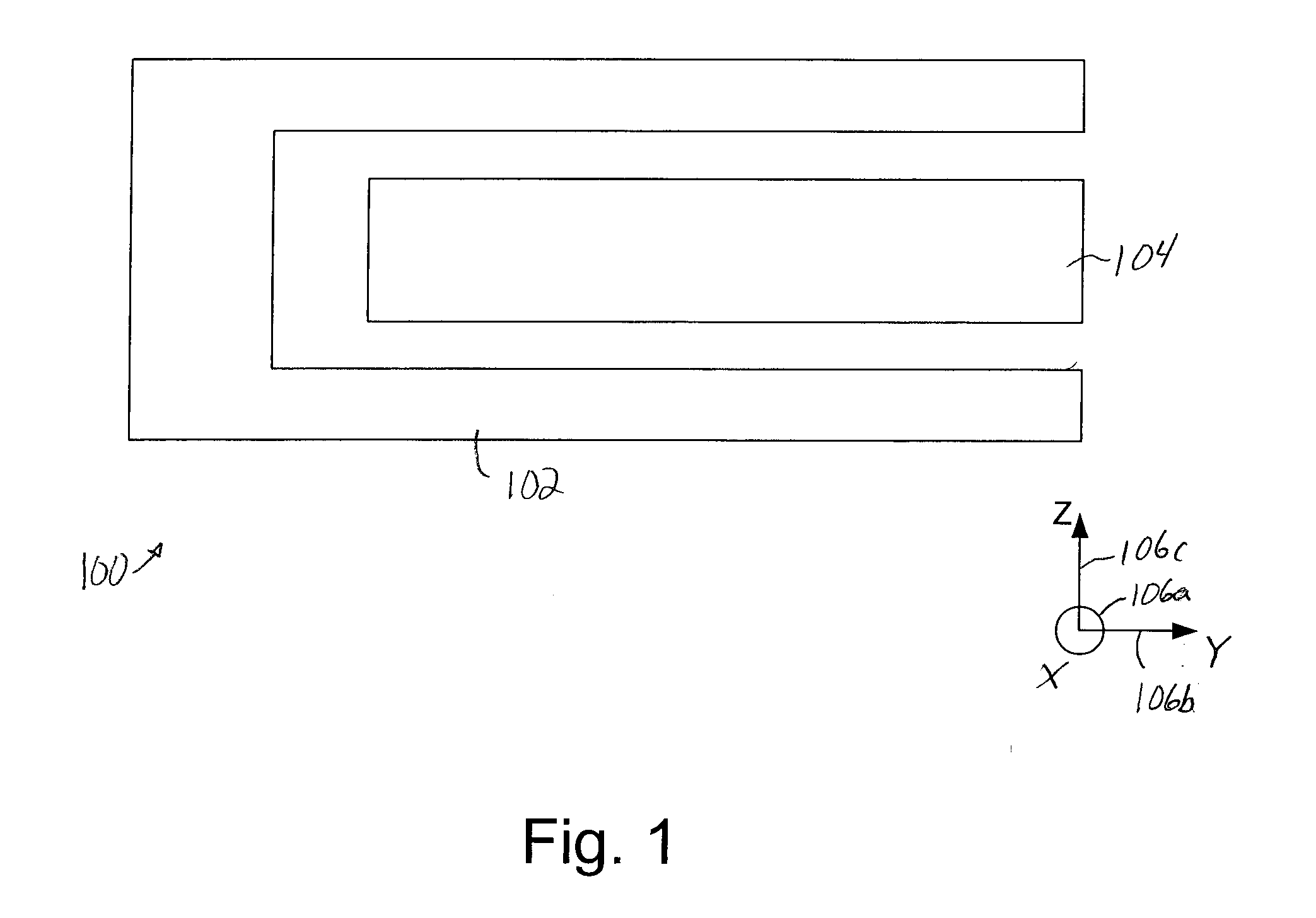 Split Coil Linear Motor for Z Force