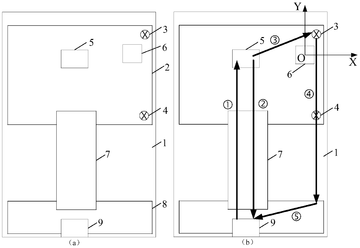 Navigation device and electronic equipment