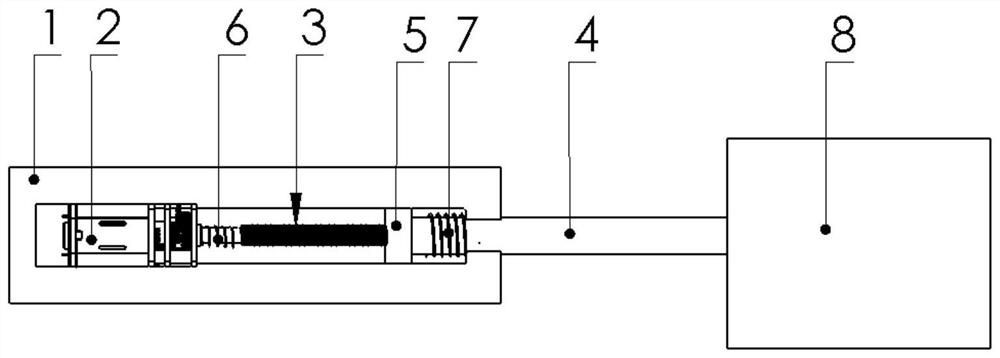 Flexible bidirectional limiting mechanism for stock bin door