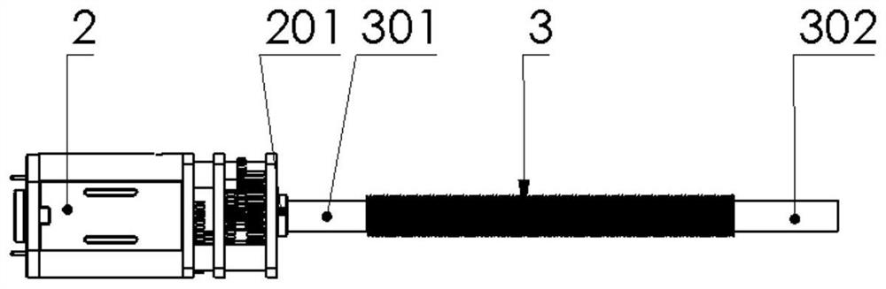 Flexible bidirectional limiting mechanism for stock bin door