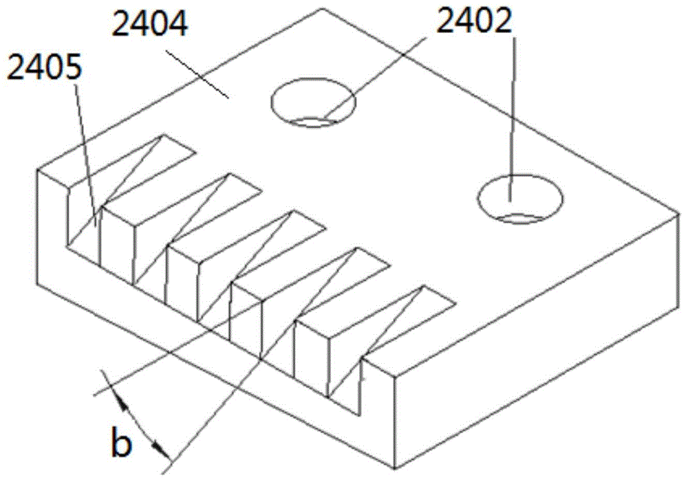 Machining device of large-capacity circuit breaker contact system