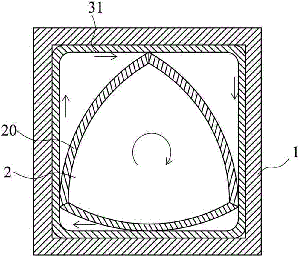 A rotating building structure and its suite