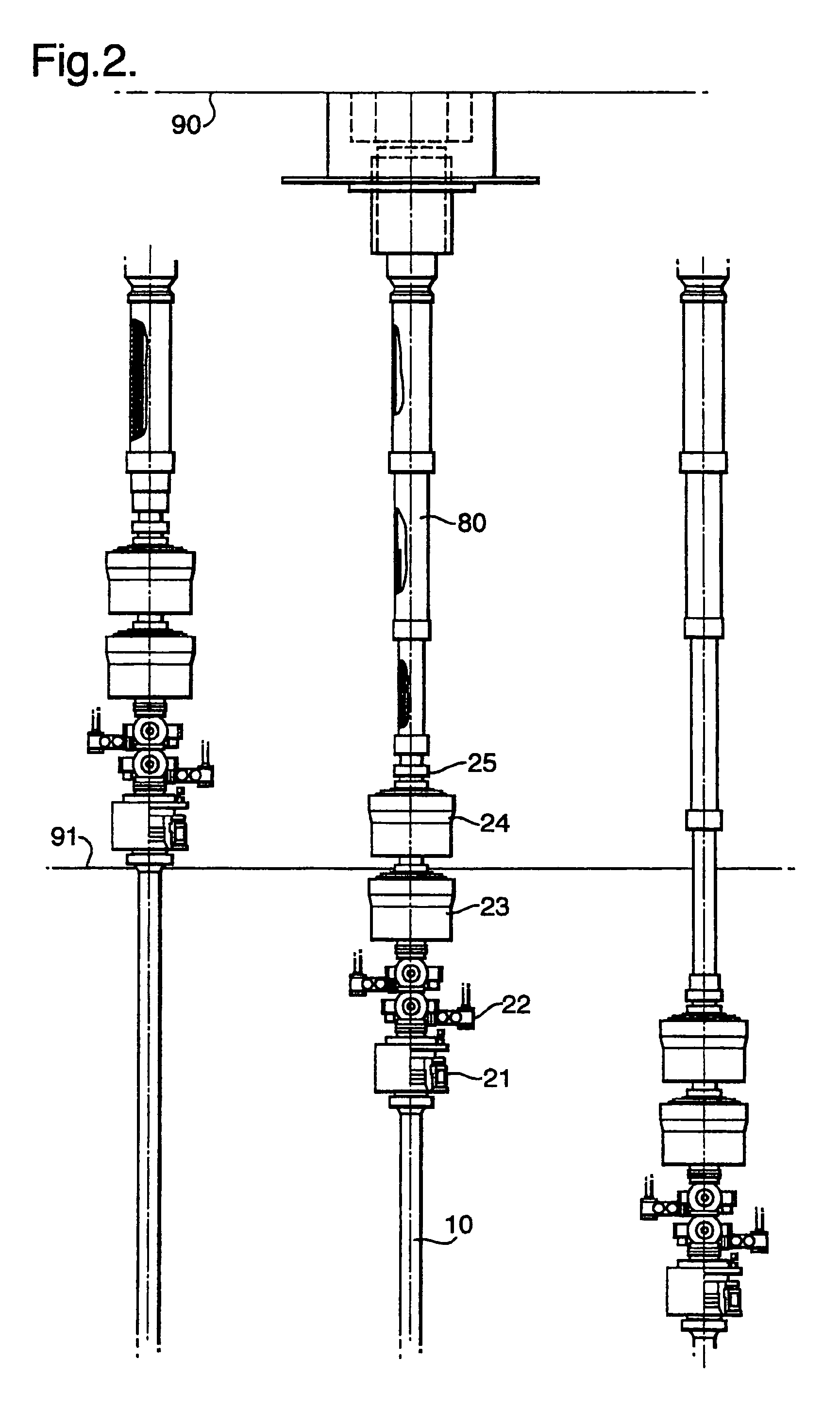 High pressure system