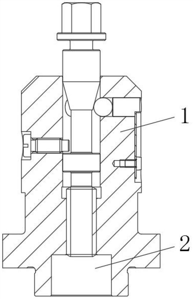 Expanding and retracting type positioning mandrel assembly