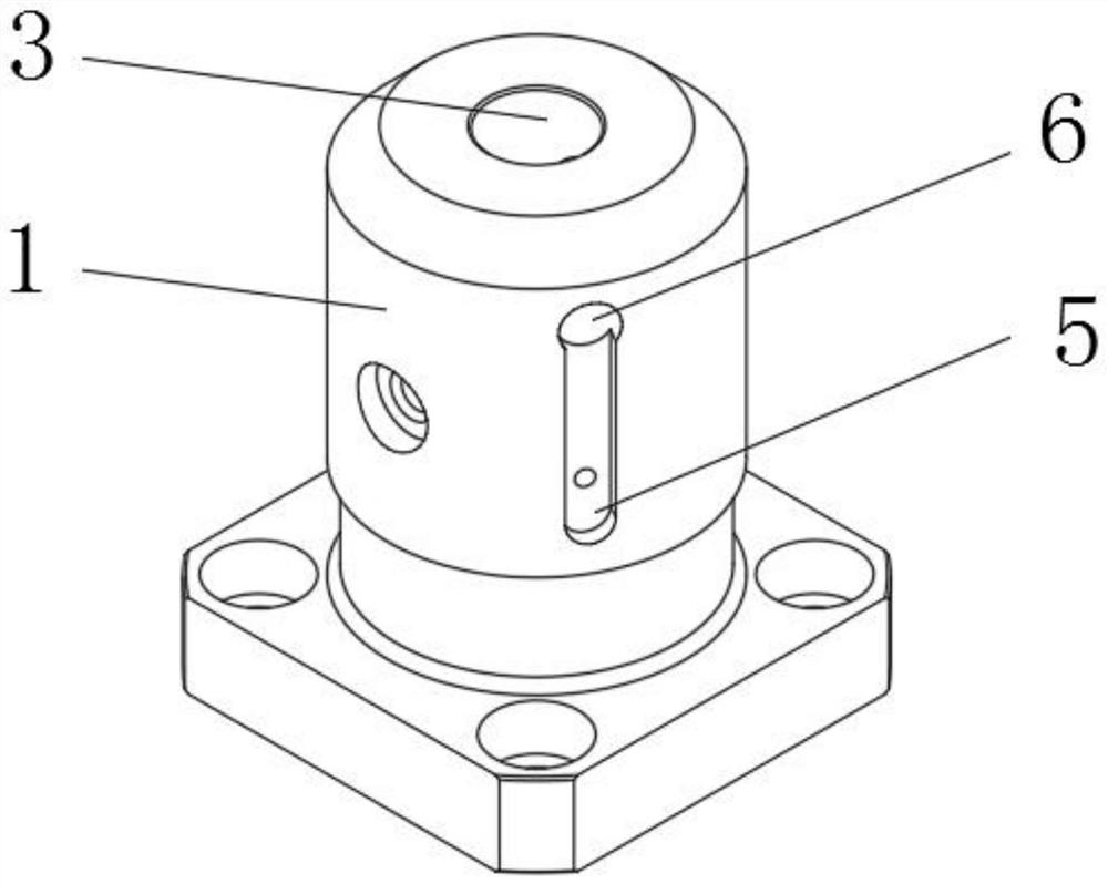 Expanding and retracting type positioning mandrel assembly