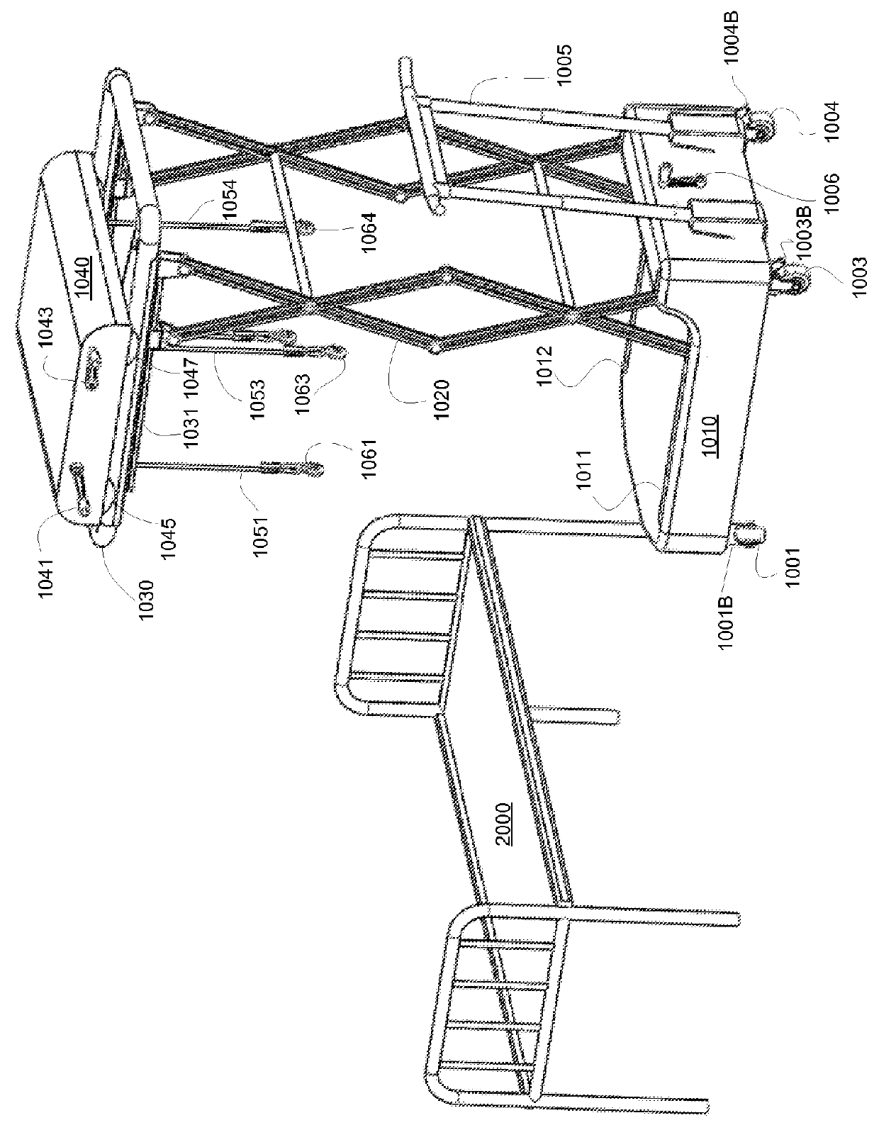 Patient transport apparatus for transport between a patient bed and a bathtub