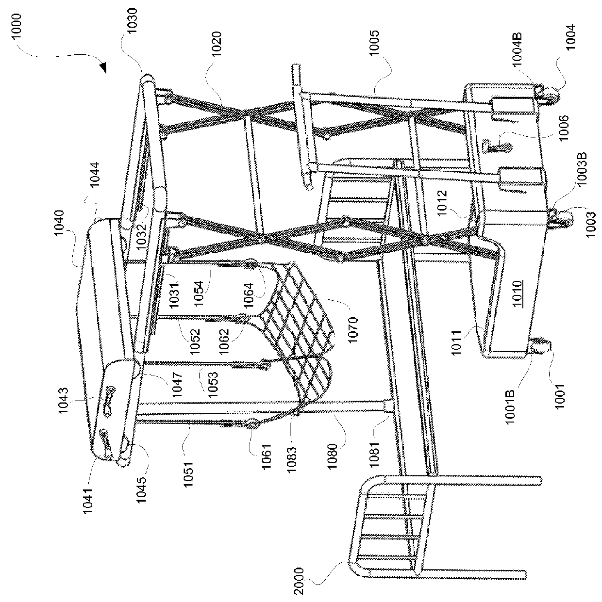 Patient transport apparatus for transport between a patient bed and a bathtub