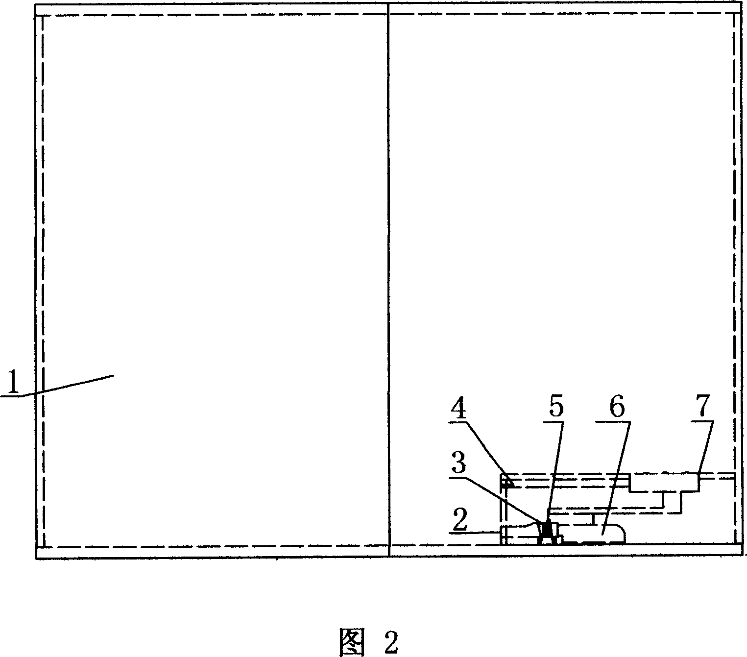 Intelligent cabinet or cupboard