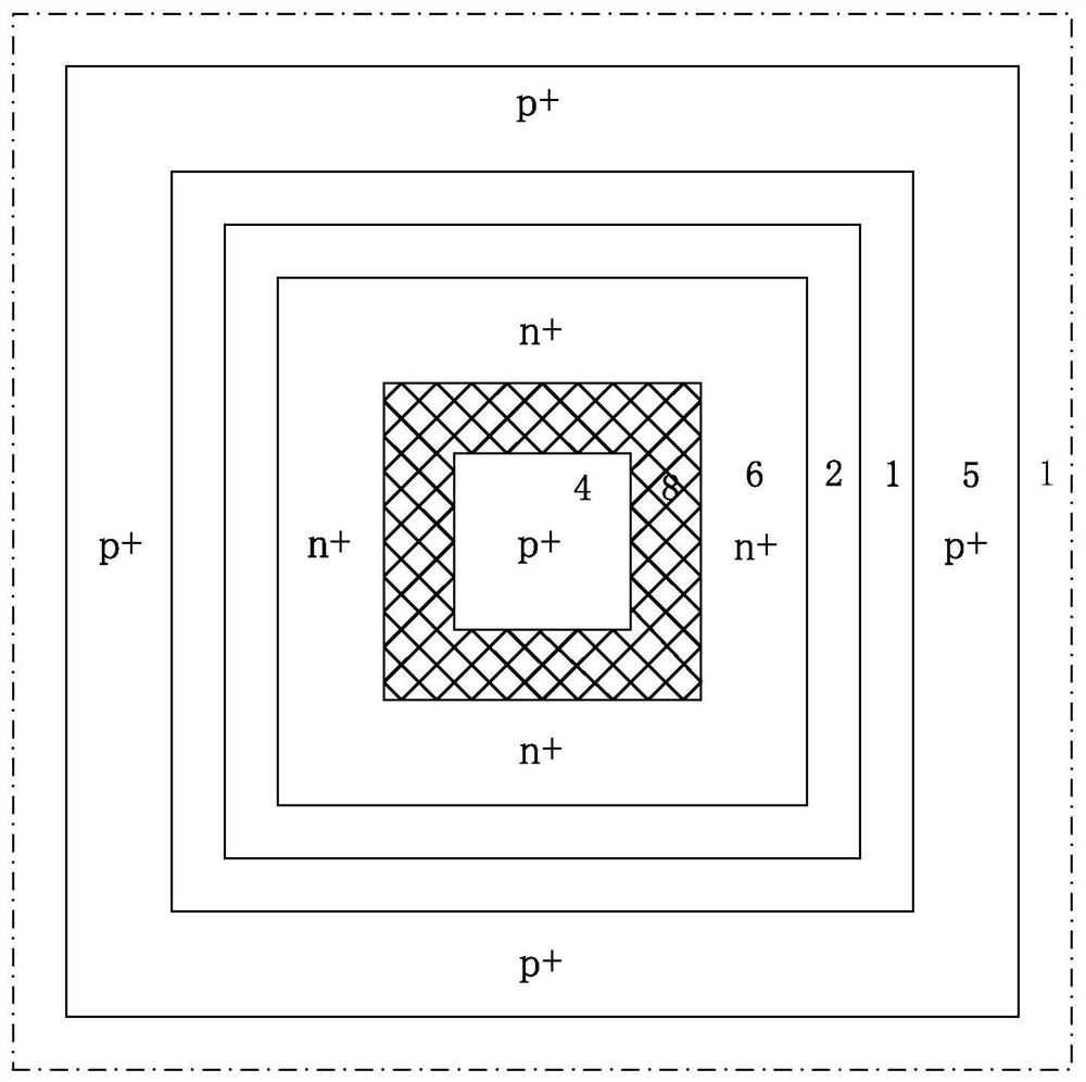 A Total Dose Radiation Resistant Pnp Transistor Structure