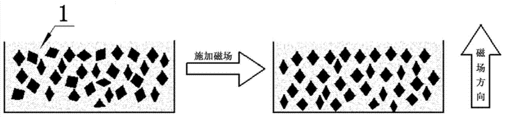 Vitrified bond abrasive tool with directional arrangement of abrasives and preparation method thereof