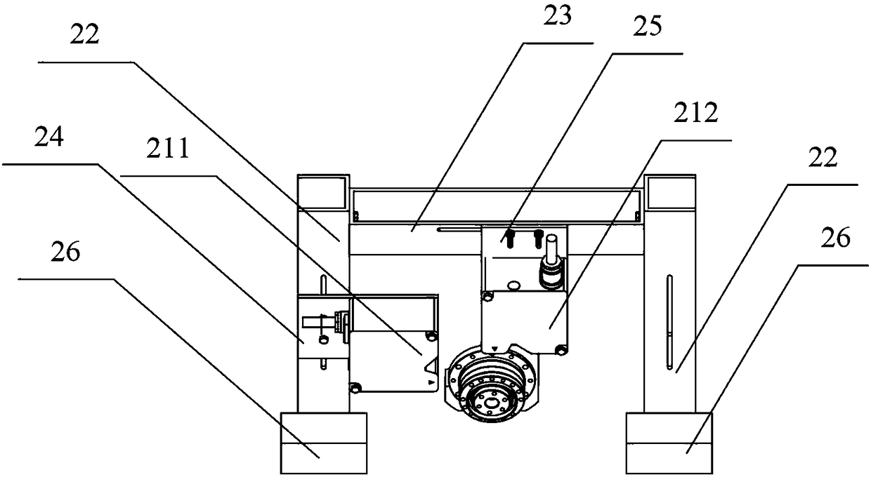 System and method for testing deformation characteristics of harmonic gear transmission flexible wheel