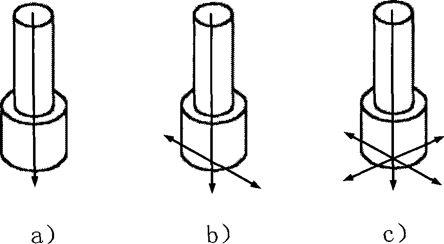 System and method for part process feature detection in three-coordinate numerical control machining