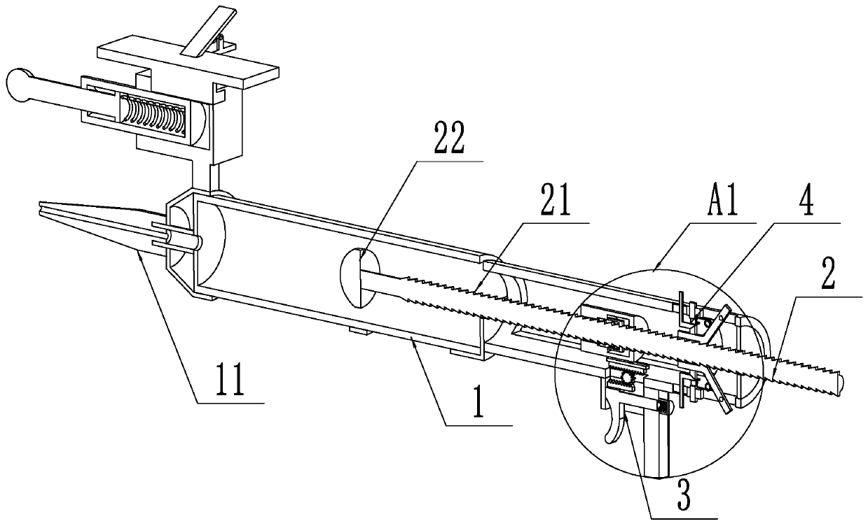 Combined type sewing glue construction device for architectural decoration