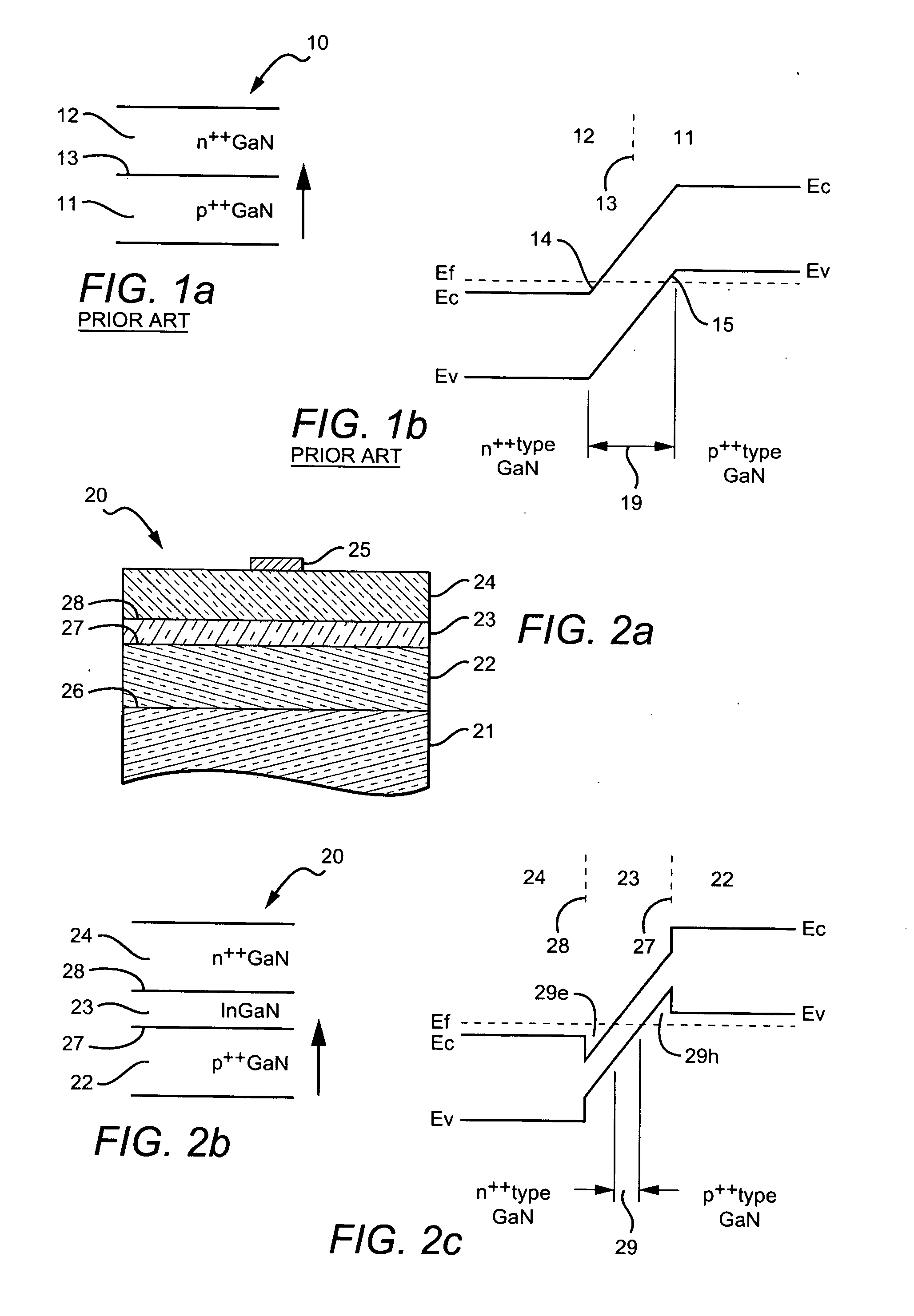 Low resistance tunnel junctions in wide band gap materials and method of making same