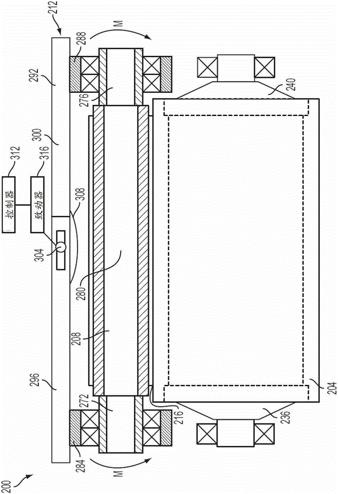 Indirect printing press with movable inserted roller assembly and roller assembly thereof