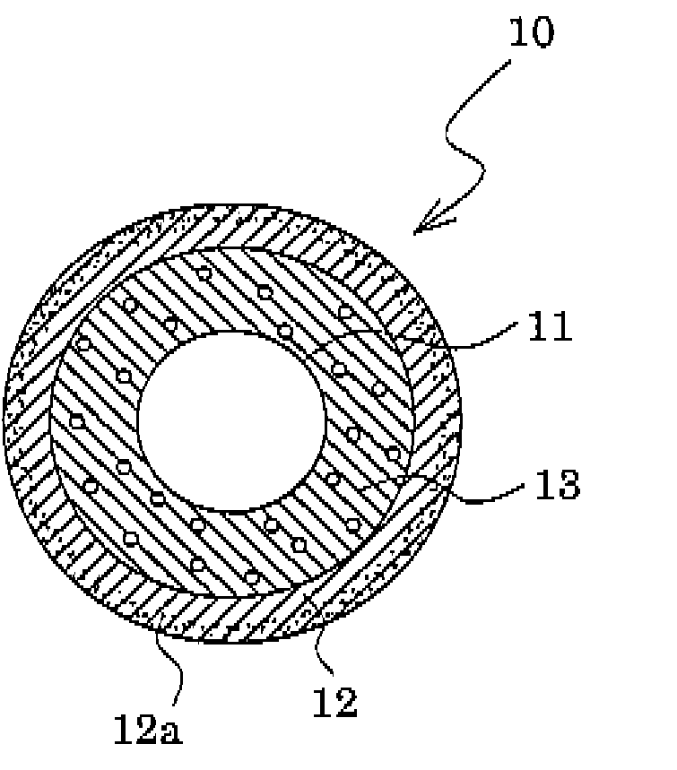 Conductive rubber member