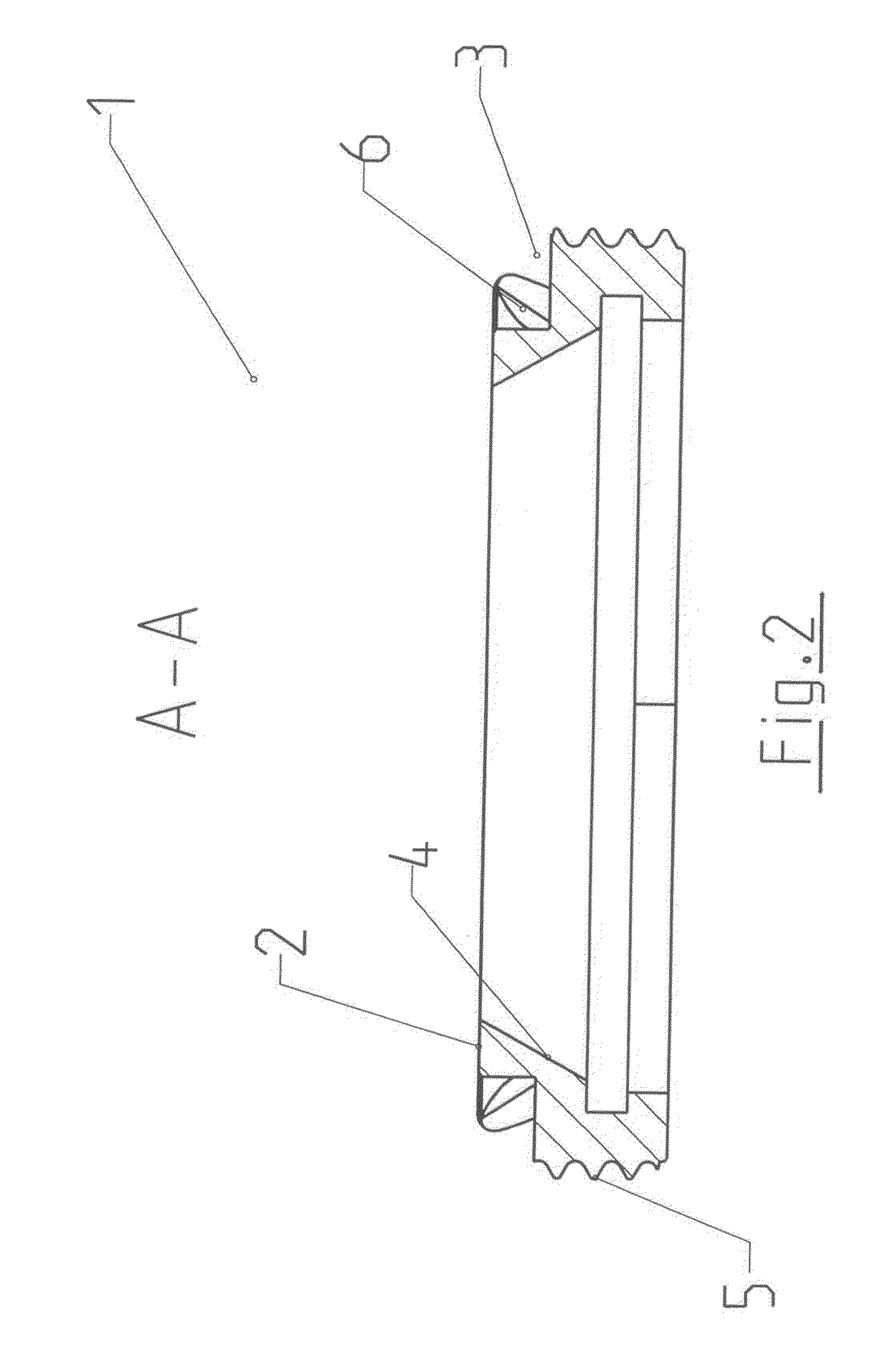 Mechanical clamping element and clamping system