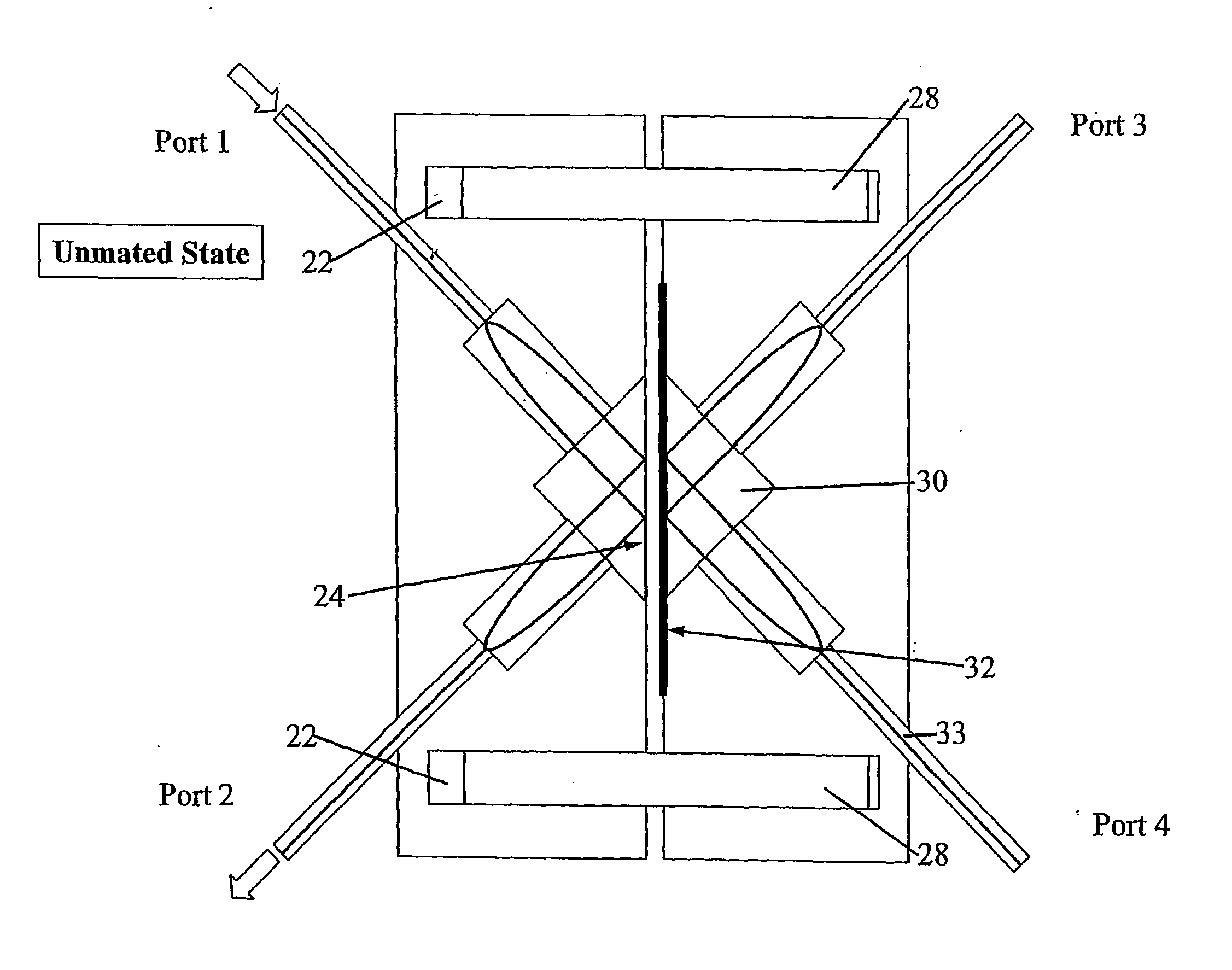 Optical connector with total internal reflection abutting surface