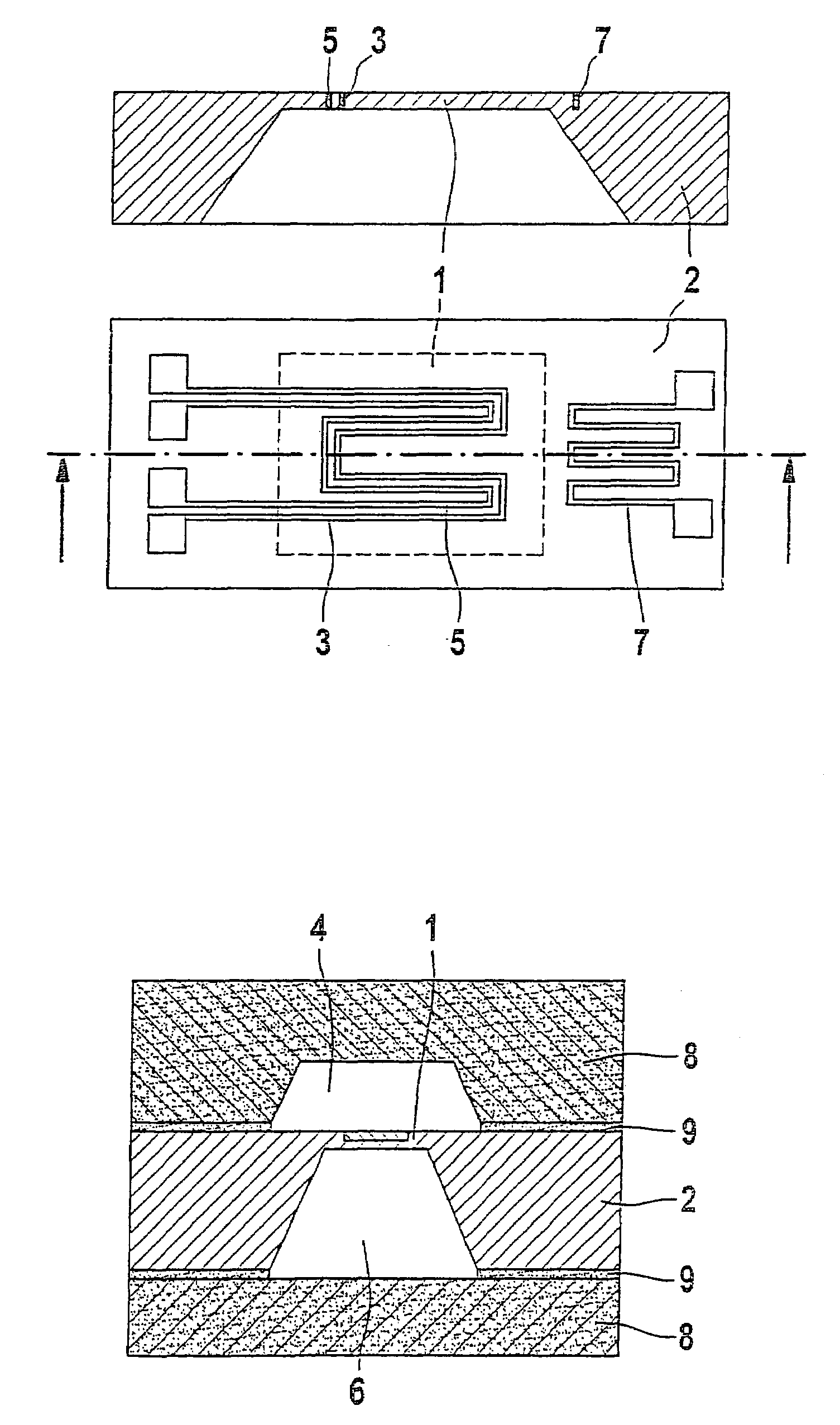 Micromechanical thermal-conductivity sensor having a porous cover