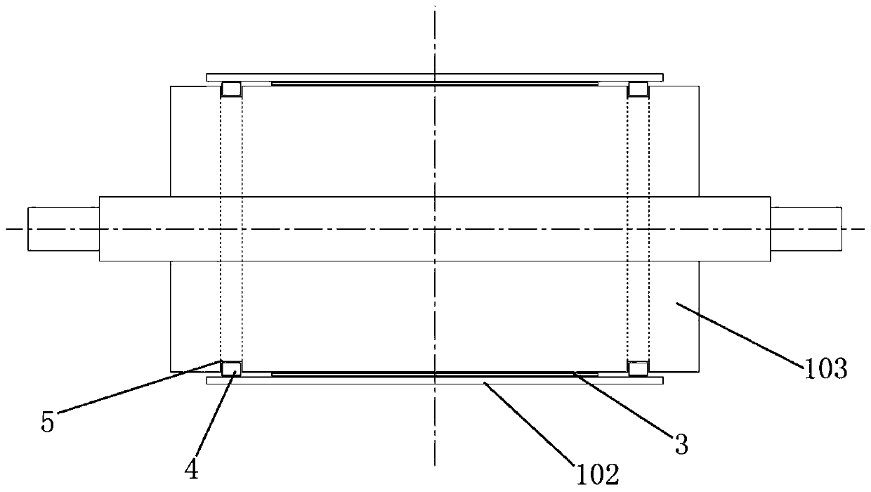 Steaming unit equipped with elastic sealing device, and dyeing machine