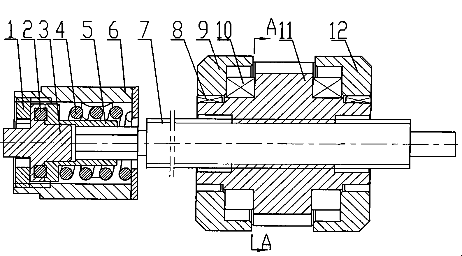 Soft interlocking mechanism for switch cabinet vehicle-in/out apparatus