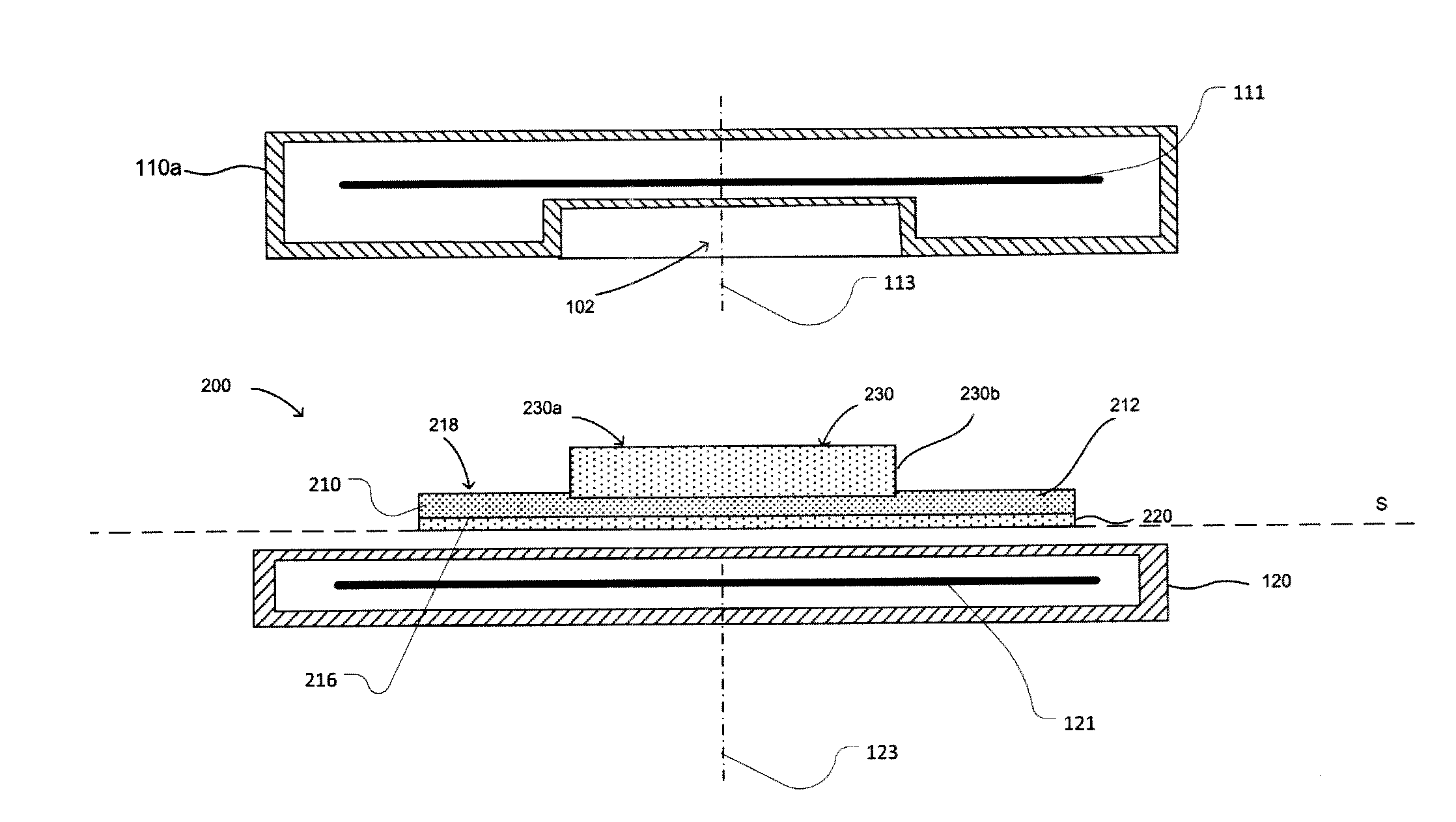 Self-adhesive tet coil holder with alignment feature