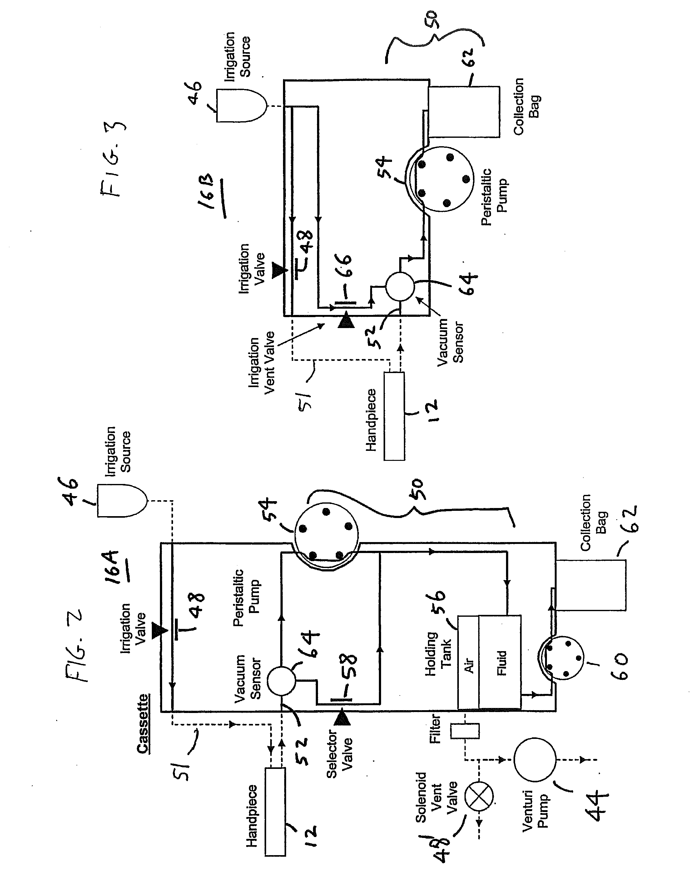 Fluidics cassette for ocular surgical system