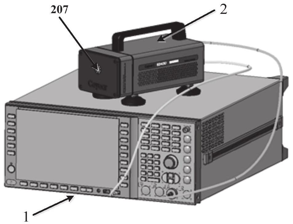 Efficient broadband solid-state source based on waveguide transmission line of 0.5 THz-0. 75THz and working method thereof