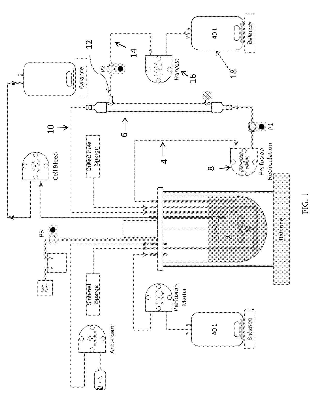 Cell retention device and method