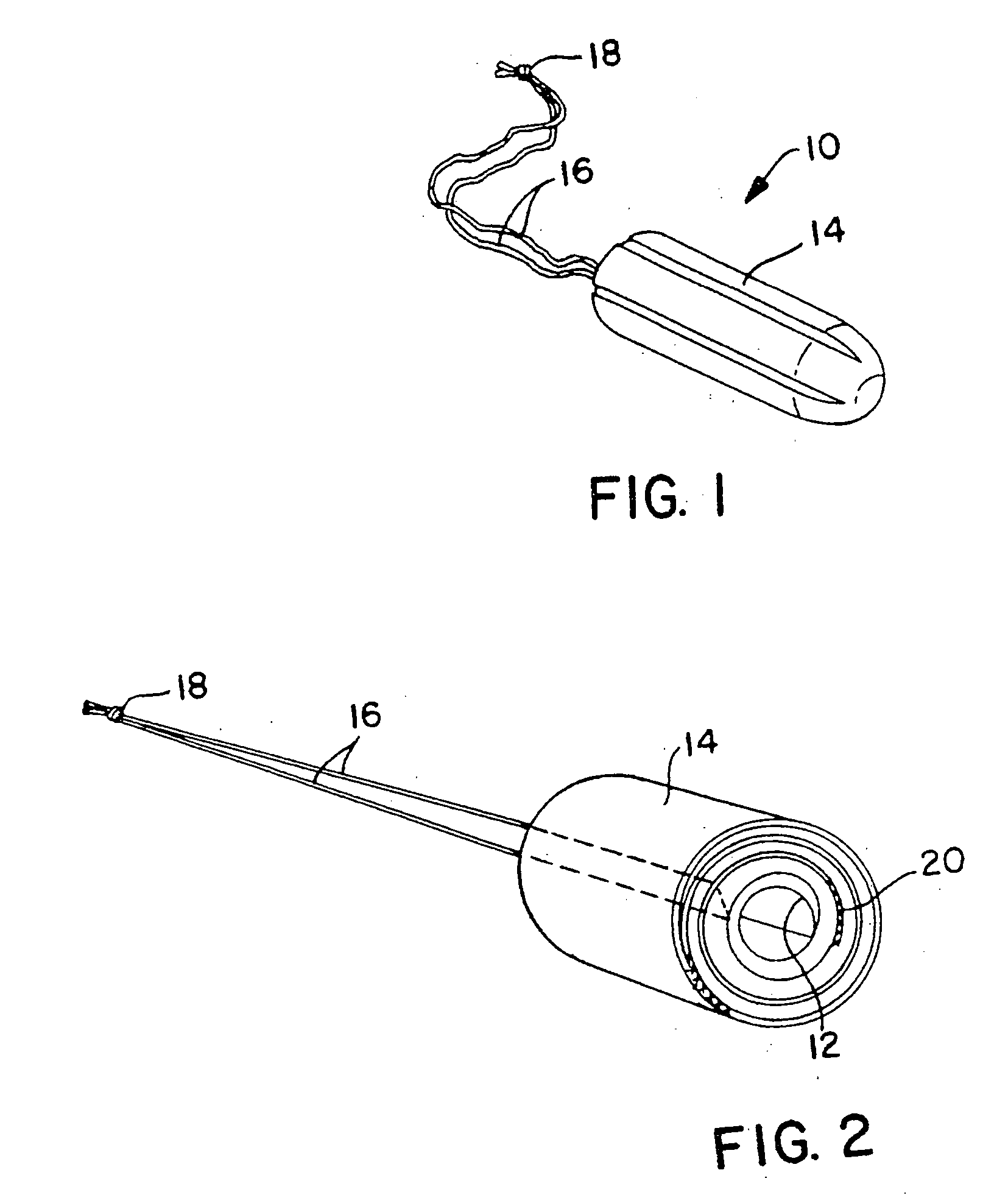 Absorption of pain-causing agents