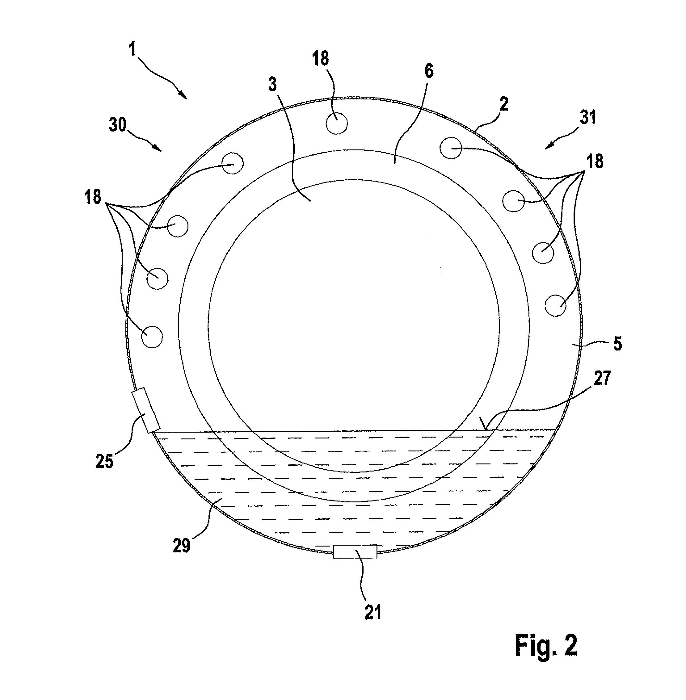 Electric machine having spray and sump cooling