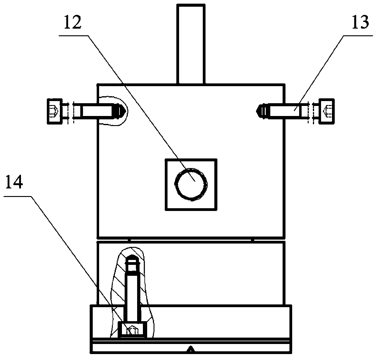 Numerical control polishing device liquid supplied through inner flow channel