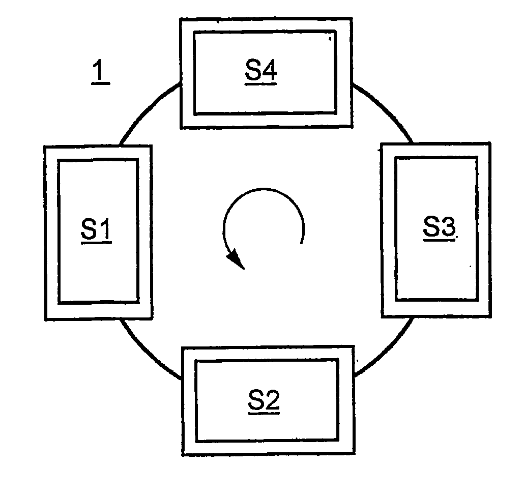 Method and device for producing three-dimensional molded parts and corresponding molded part