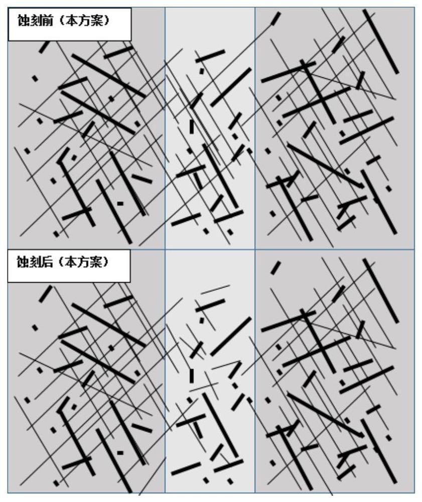 Method for reducing etching marks of silver nanowire conducting film