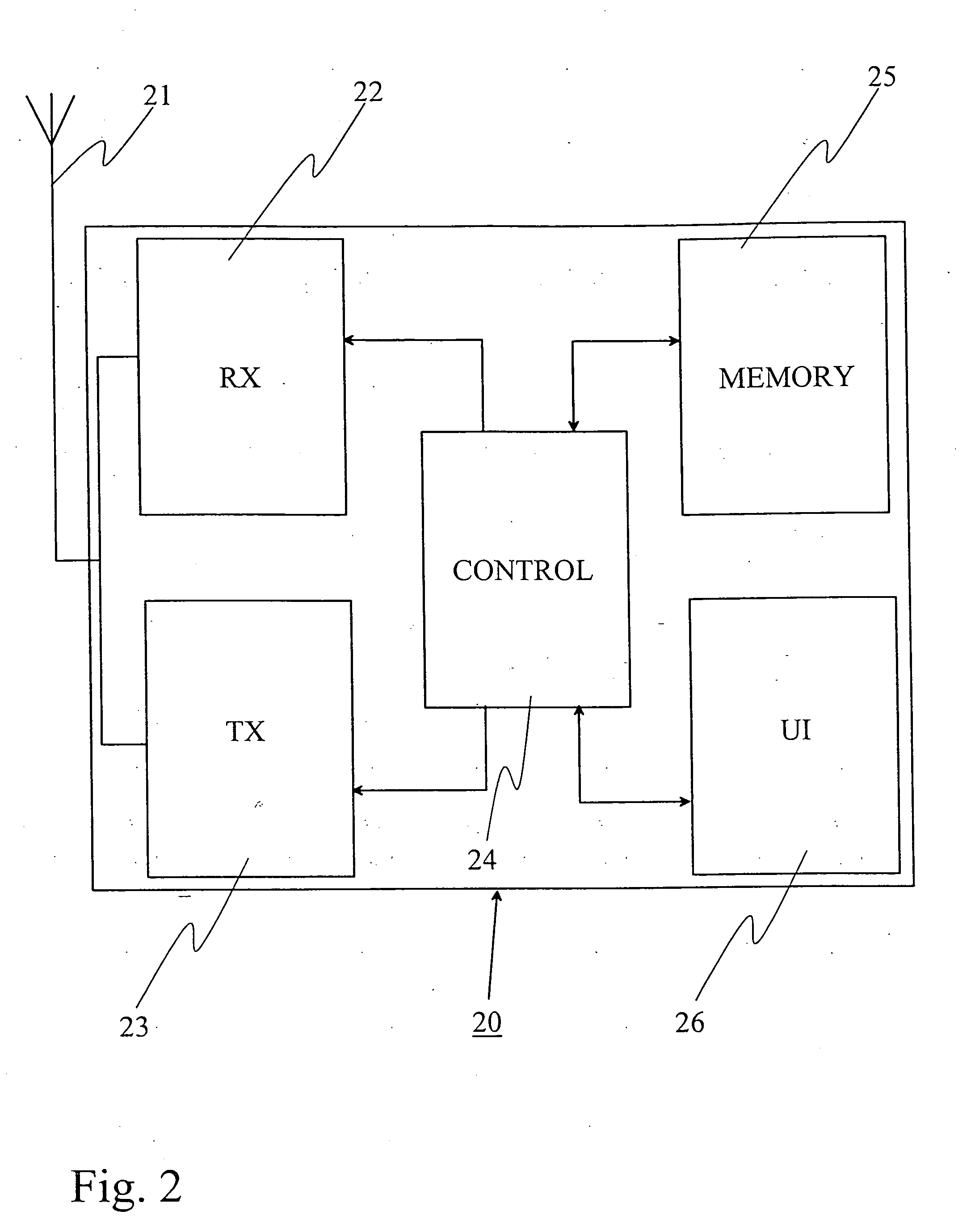 Method for saving power in a wireless terminal and a terminal