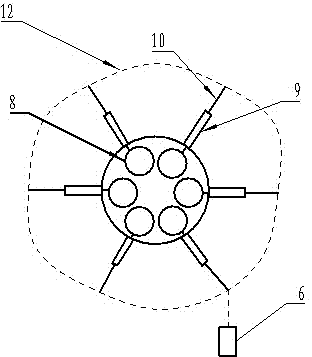 Fermentation tank with ultrasonic wave generating devices