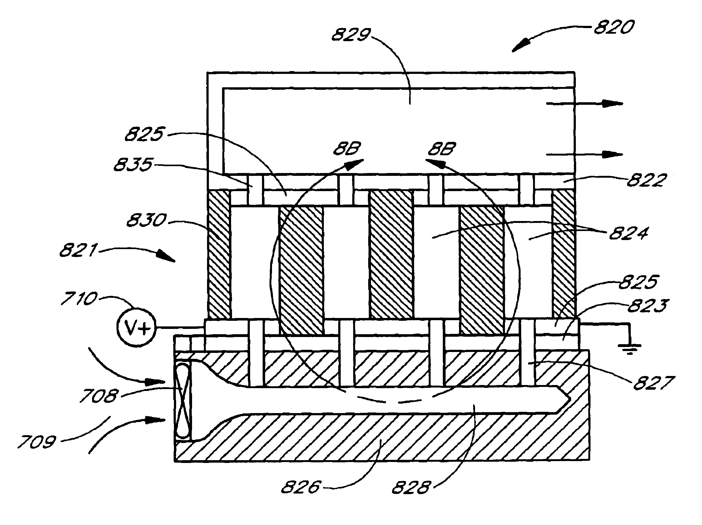 Efficiency thermoelectrics utilizing convective heat flow