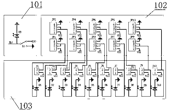 Indicator and method for cable core correction and transformer tripping outlet correction