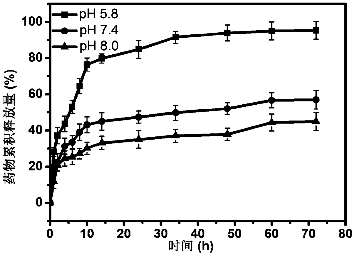 A kind of ph-sensitive type loaded doxorubicin hydrochloride silver nanocluster hydrogel and application thereof