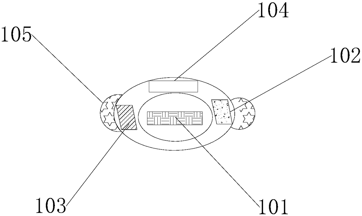 Intelligent smoke detecting device for kindergarten